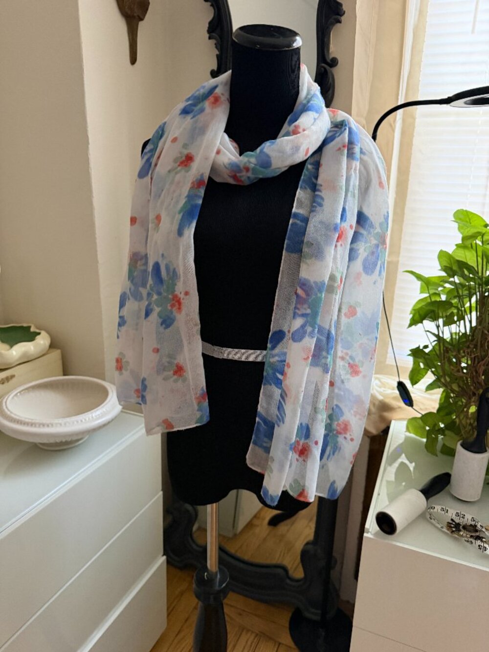 J.Crew Silky Lightweight  Sheer Scarf